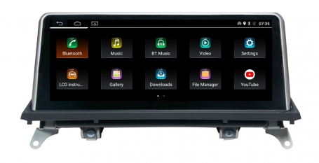 BMW X5 E70 X6 E71 10,25inch navigatie android 10 wifi USB overname iDrive