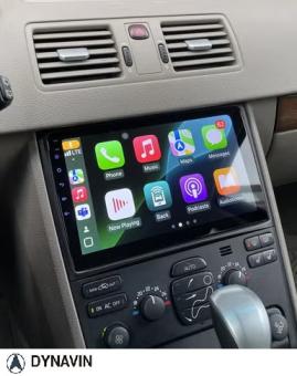 Volvo XC 90 navigatie 2002-2014  carkit Android 14 usb met draadloos carplay android auto
