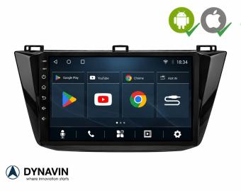 VW Tiguan navigatie vanaf 2017 carkit usb Android 10 draadloos carplay en android auto