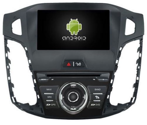 Ford focus 2015 -2017 navigatie 8 inch octacore Wifi ANDROID 10 dab+ 64 GB