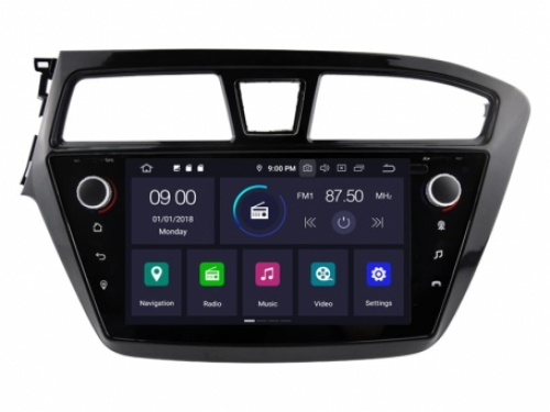 Navigatie Hyundai i20 dvd carkit android 10 usb DAB+ 64GB