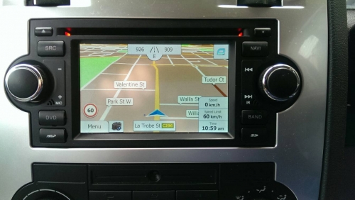 Navigatie chrysler aspen dvd carkit android 8 usb sd DAB+