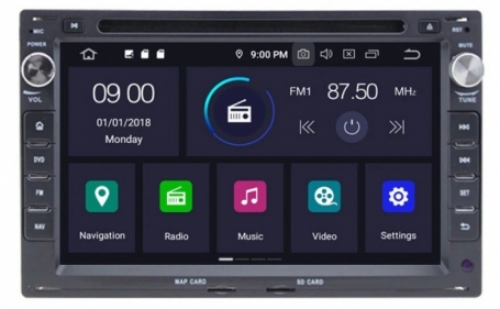 2 din autoradio navigatie dvd carkit android 12 usb apple carplay android auto