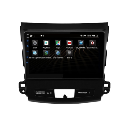 Navigatie mitsubishi outlander  2006-2012 carkit android 10 usb apple carplay android auto