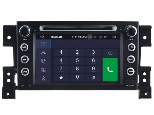 suzuki vitara  navigatie 2005-2016 dvd carkit usb android 12 carplay android auto