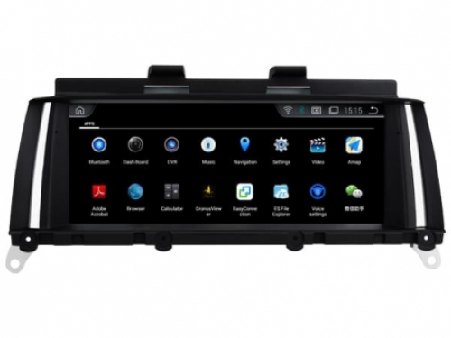 BMW F25 X3 SERIE 2013-2017 10,25 inch navigatie android 11 USB overname iDrive Apple carplay android auto 