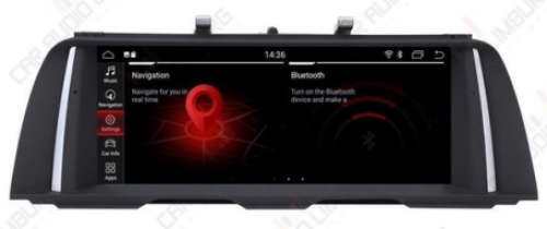 BMW 5 serie F10/F11 van 2013 – 2016 met origineel NBT systeem carkit usb android 10