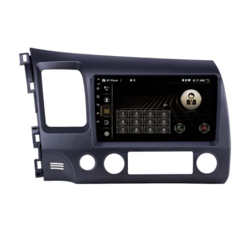 Honda Civic hybride 2007-2011 10.1 inch navigatie carkit android 13 apple carplay android auto