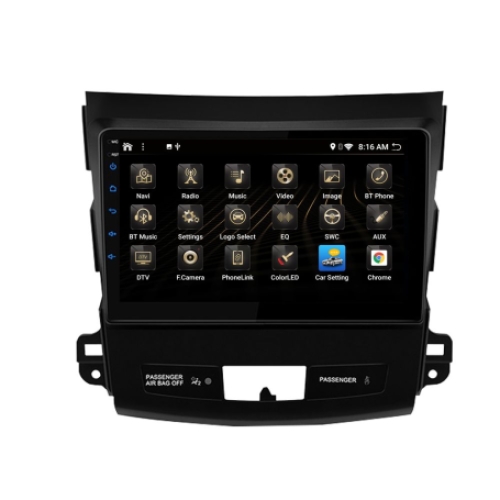 Navigatie mitsubishi outlander  2006-2012 carkit android 10 usb apple carplay android auto