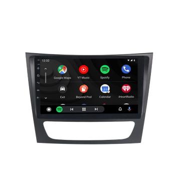 Navigatie voor Mercedes E Klasse W211 touchscreen android carkit Apple Carplay android auto