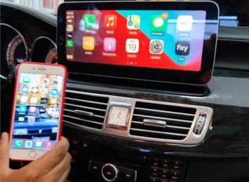 Mercedes GLC klasse navigatie 2014-2018 carkit android 9 draadloos carplay