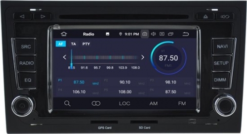 Navigatie AUDI A4 2000-2012 dvd carkit android 12  android auto apple carplay