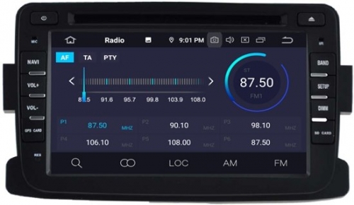 Renault Duster 2010-2018 radio navigatie wifi Android 12  64GB