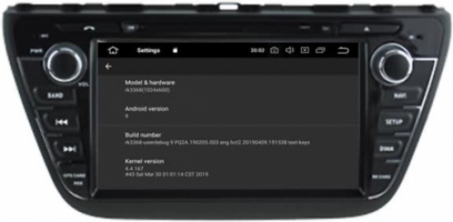 Suzuki s-cross 2013-2017 radio navigatie carkit Android 10 usb 64gb