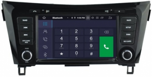 Nissan x trail 2013-2017 navigatie dvd carkit android 12 apple carplay android auto 