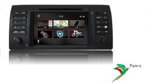 BMW X5 E53 Navigatie dvd Parrot carkit apple carplay android auto TMC