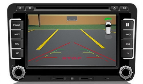 Geschikt voor volkswagen Golf 5 RNS 510 Navigatie apple carplay android Parrot carkit TMC DAB+