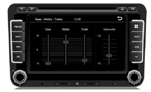 Seat Altea Navigatie dvd Parrot carkit Boordcomputer TMC DAB+