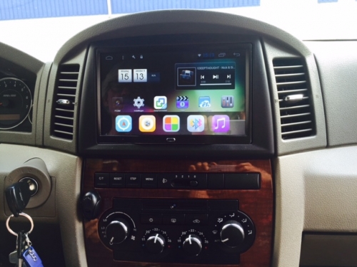 Chrysler Jeep Dodge radio navigatie 9inch android 10 wifi bluetooth dab+ carplay