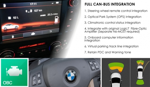 BMW Navigatie systeem E93  Parrot carkit Boordcomputer TMC DAB+
