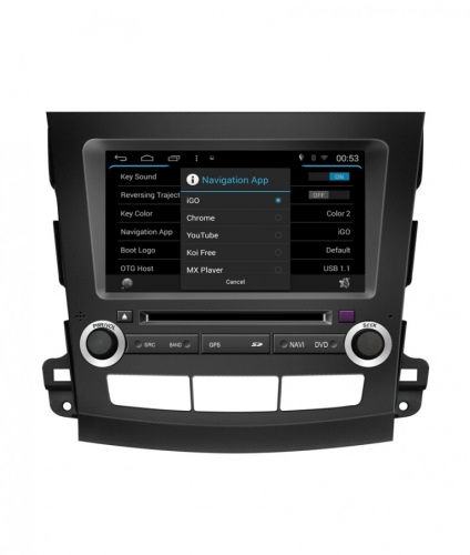 peugeot 4007 2007-2012 navigatie A9 Cortex 4G Wifi ANDROID 7.1.1 16GB