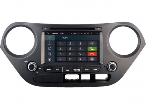 Hyundai I10 vanaf 2014 Navigatie dvd carkit usb android 12 apple carplay android auto