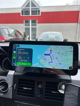 Mercedes GLK navigatie 2008-2012 carkit android 10.25 inch scherm met draadloos carplay