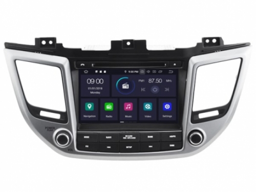 Hyundai IX35 vanaf 2015 Navigatie android 10 usb 64GB  carkit ua dab+