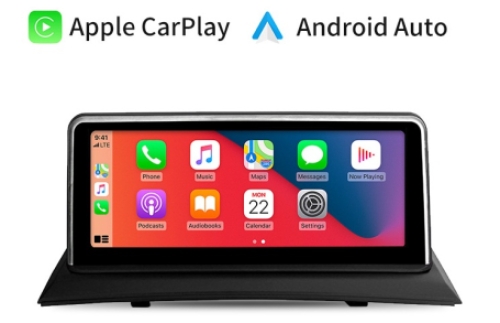 BMW X3 E83 2004-2010 navigatie carkit android 10 met carplay en android auto  10,25 inch