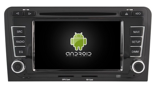 Navigatie AUDI A3 2003-2012 dvd carkit android 12 usb apple carplay android auto 