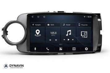 Navigatie toyota yaris Hybride 2011-2019 carkit android 14 draadloos apple carplay android auto
