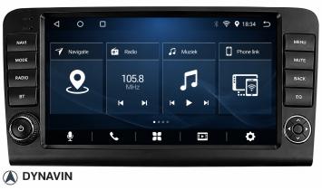 Navigatie Mercedes ML 2005-2013 carkit android auto carplay android met most