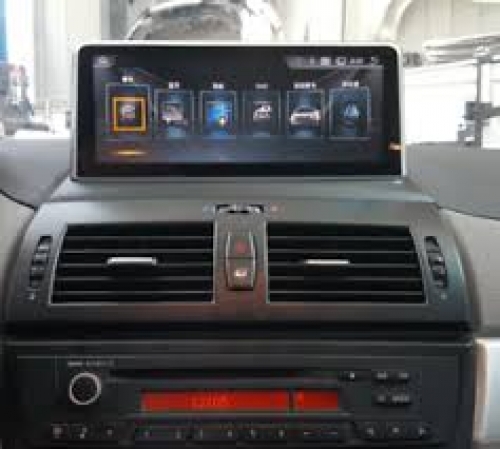 BMW X3 E83 2004-2010 navigatie carkit android 10 met carplay en android auto  10,25 inch