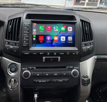 Navigatie Toyota Landcruiser 200 carkit android 16 touchscreen carplay overname DSP
