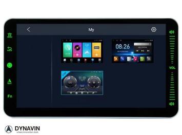 1 din navigatie 10 inch touchscreen android auto draadloos apple carplay wentelbaar scherm