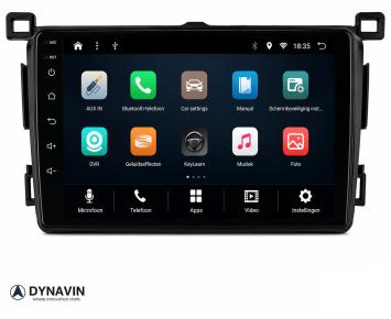 Navigatie Toyota Rav4 2013– 2018 draadloos apple Carplay en Android auto carkit touchscreen android