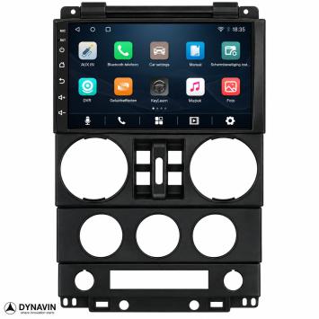 Navigatie Jeep Wrangler 2008-2011 carkit android 16 touchscreen usb apple carplay android auto