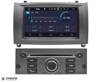 Navigatie Peugeot 407 2004-2011 dvd carkit android 13 usb apple carplay android auto
