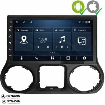 Navigatie Jeep Wrangler 2011-2014 carkit android 10 touchscreen usb apple carplay android auto