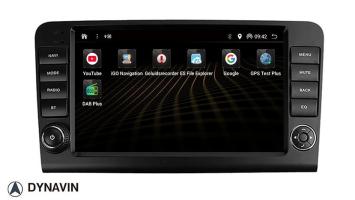 Navigatie Mercedes ML 2005-2013 carkit android auto carplay android met most
