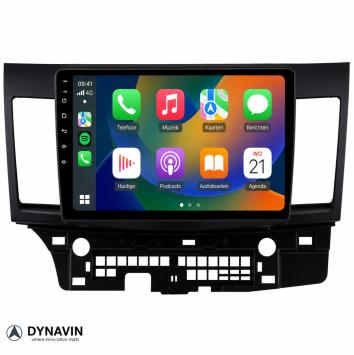 Mitsubishi lancer radio navigatie touchscreen android 10 usb