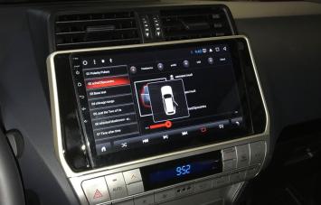 Navigatie Toyota Landcruiser 150 carkit android 10 touchscreen carplay overname DSP - kopie
