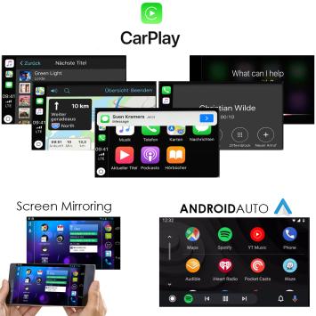 Audi A5 2007-2015 navigatie carkit android 13 draadloos apple carplay android auto