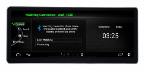 Audi A4L navigatie MMI 2017-2019 navigatie android 13 carkit android auto apple carplay