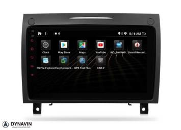 Navigatie Mercedes SLK R171  2004-2011 carkit android draadloos apple carplay usb bose