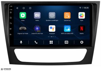 Navigatie voor Mercedes E Klasse W211 touchscreen android carkit Apple Carplay android auto