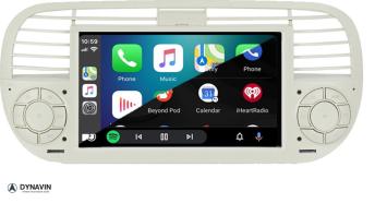 Navigatie fiat 500 2007-2015 carkit android 12 carplay android auto
