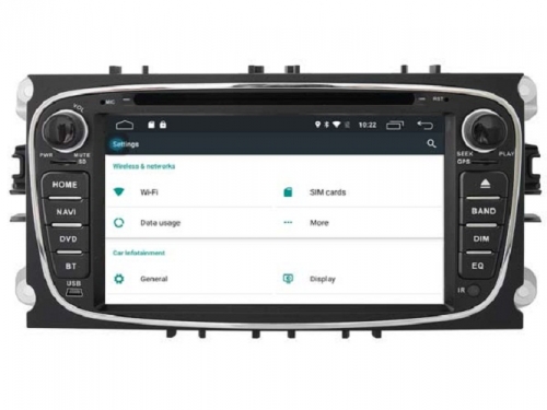 Ford galaxy 2006-heden navigatie dvd carkit android 12 usb apple carplay android auto 