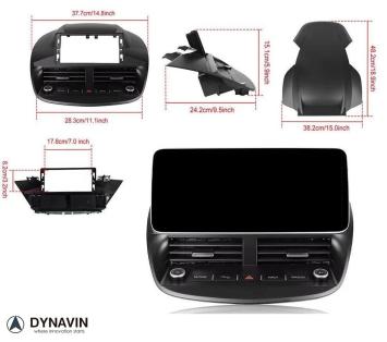 Navigatie C-Max 2012-2019 carkit full touch usb android auto draadloos apple carplay android