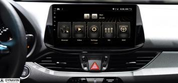 Navigatie Hyundai I30 vanaf 2017 android 12 carkit android auto apple carplay usb